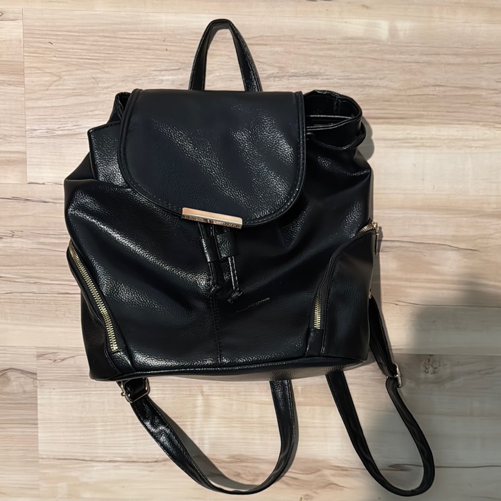 Stylish Black Backpack